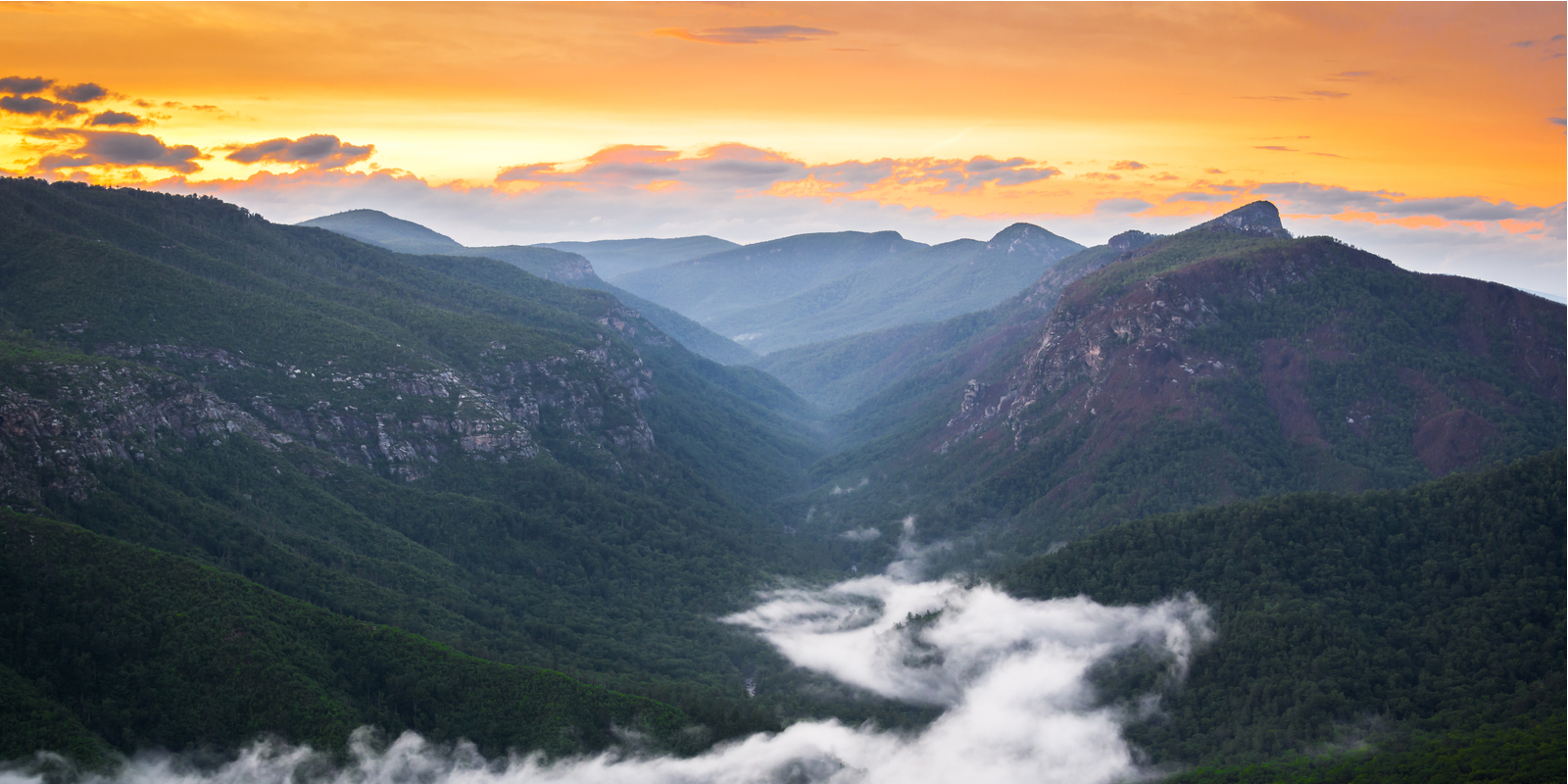 linville gorge hiking