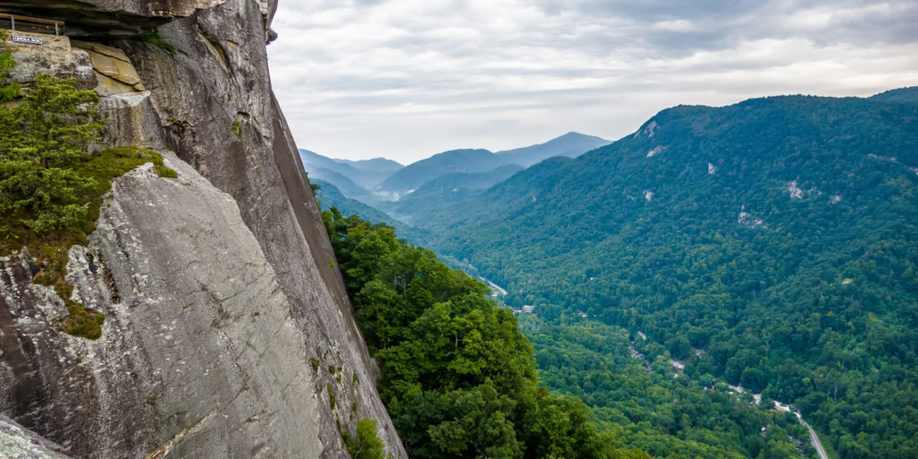 Rumbling Bald Rock Climbing (Asheville)